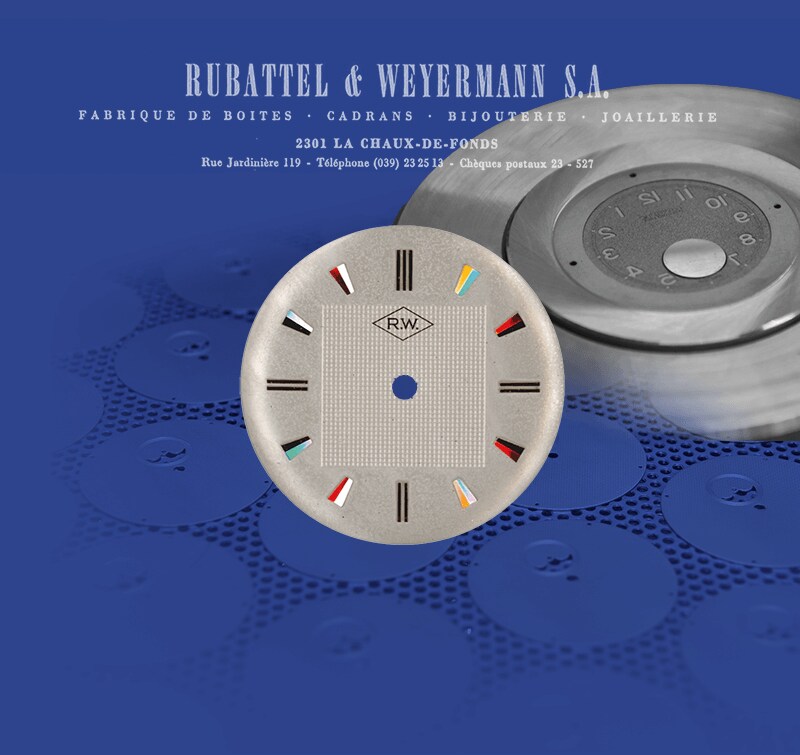 Rubattel & Weyermann - cadrans soignés